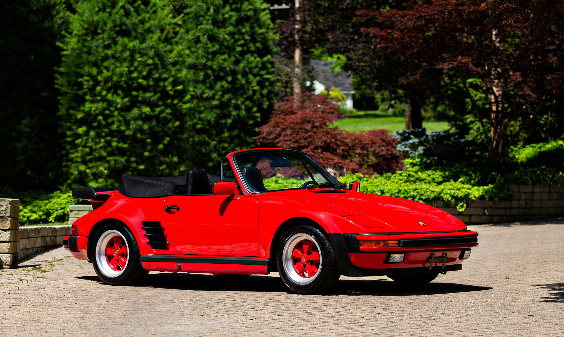 1988 Porsche 911 Turbo 'Flat-Nose' Cabriolet Offered at RM Sotheby's Monterey Live Auction 2021