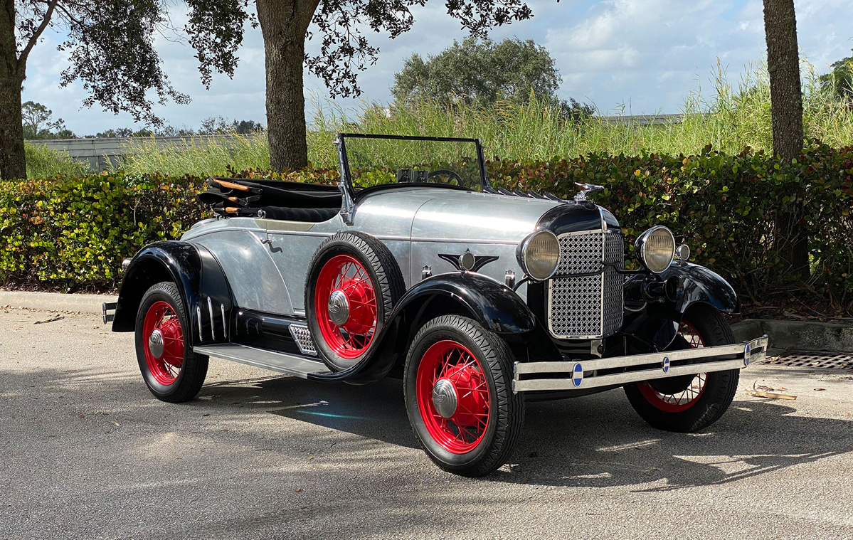 1929 Ford Model A Special offered at RM Sotheby's Open Roads Fall online auction 2020