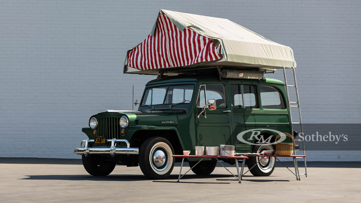 1949 Willys ‘Jeep’ Station Wagon Camper available at RM Sotheby's Online Only Handle With Fun Auction 2021