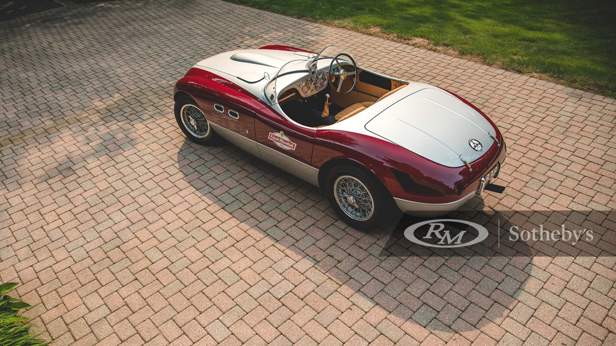 1953 Ferrari 166 MM Spider Series II by Vignale Offered at Rm Sotheby's Monterey Live Auction 2021