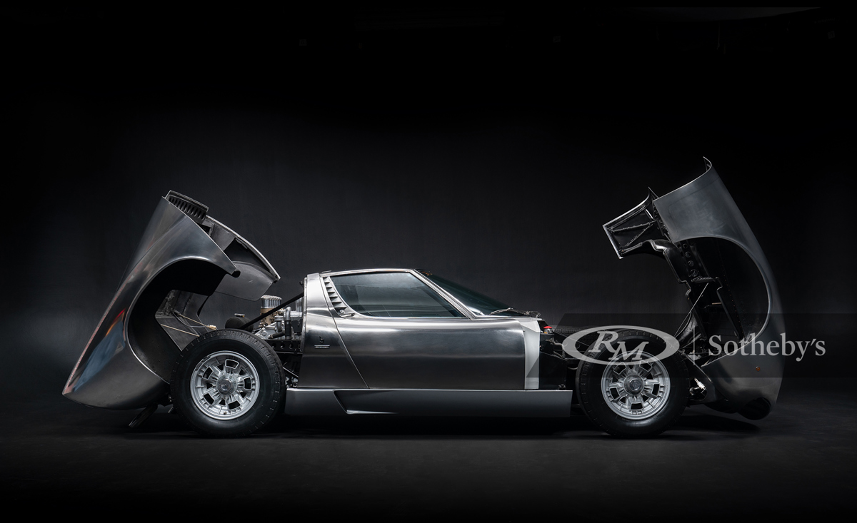1971 Lamborghini Miura P400 S by Bertone Offered at RM Sotheby's Live Monterey Auction 2021