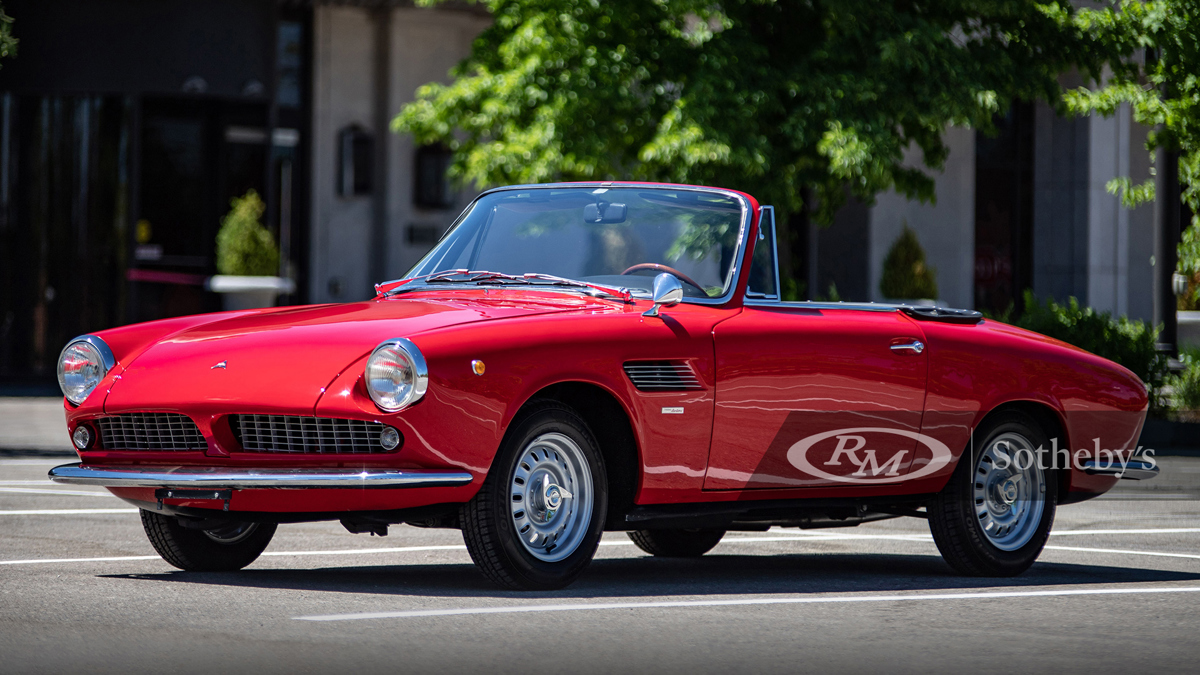 1967 ASA 1000 GT Spider by Bertone Offered at RM Sotheby's Monterey Live Auction 2021