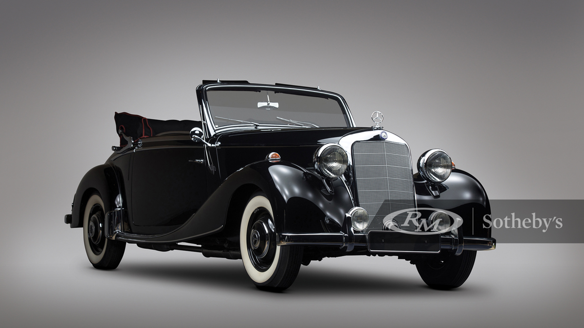 1950 Mercedes-Benz 170 S Cabriolet A Offered at RM Sotheby's Monterey Live Auction 2021