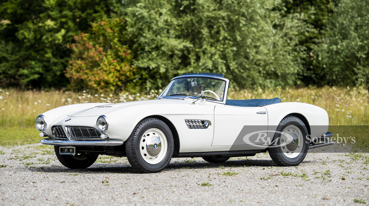 1958 BMW 507 Roadster Series II offered at RM Sotheby's St. Moritz Live Collector Car Auction 2021