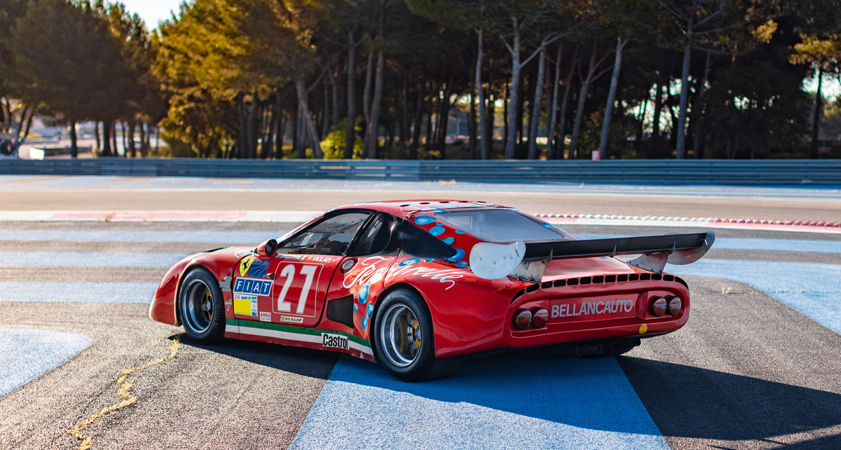 1981 Ferrari 512 BB/LM offered at RM Sotheby's The Guikas Collection live Auction 2021