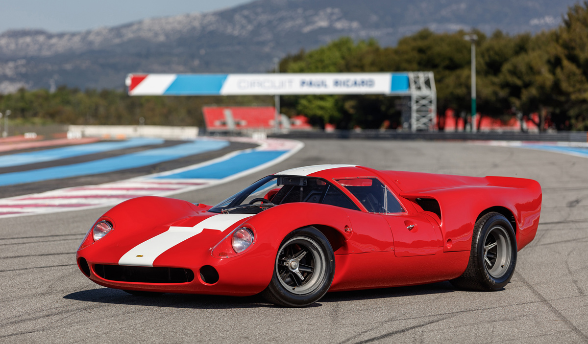 Lola T70 Mk III Coupé offered at RM Sotheby's The Guikas Collection live Auction 2021