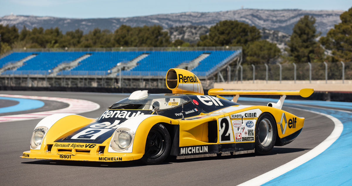 1976 Renault-Alpine A442 offered at RM Sotheby's The Guikas Collection live Auction 2021