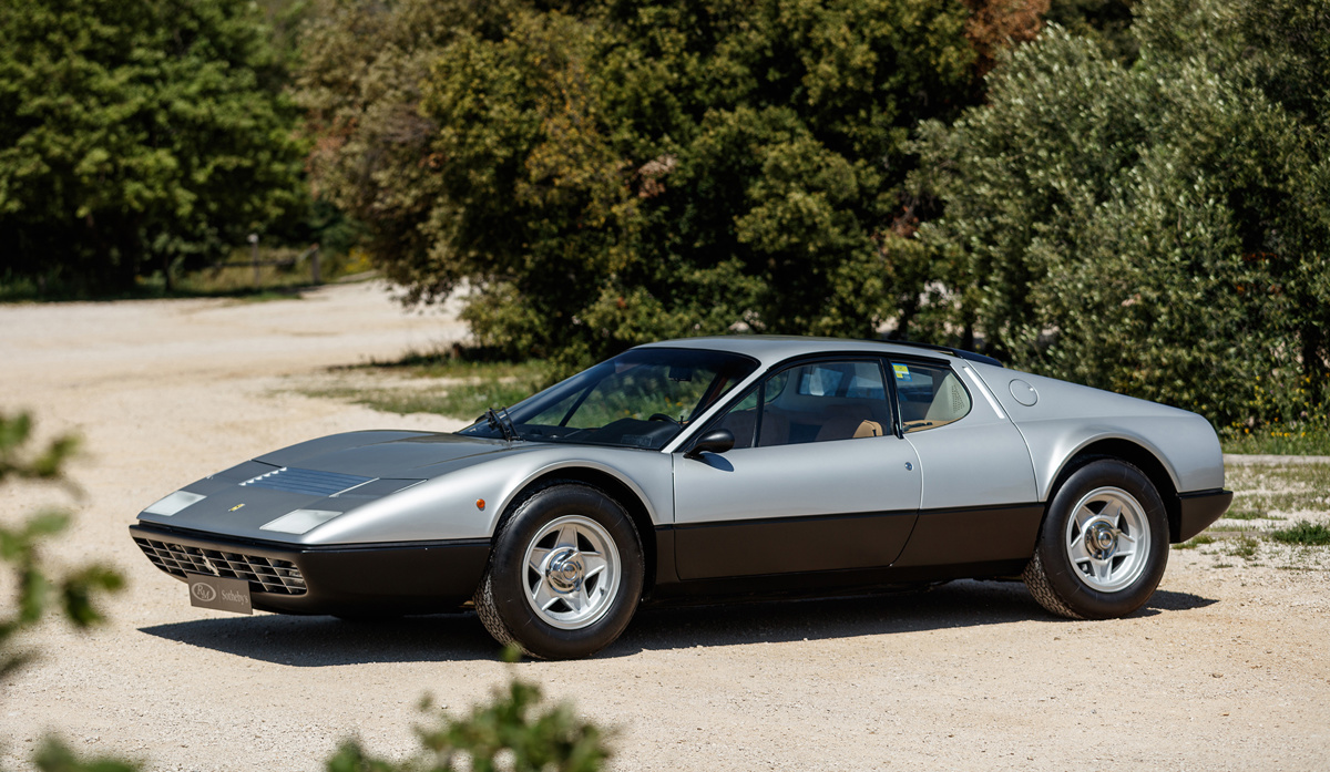 1974 Ferrari 365 GT4 BB offered at RM Sotheby's The Guikas Collection live Auction 2021