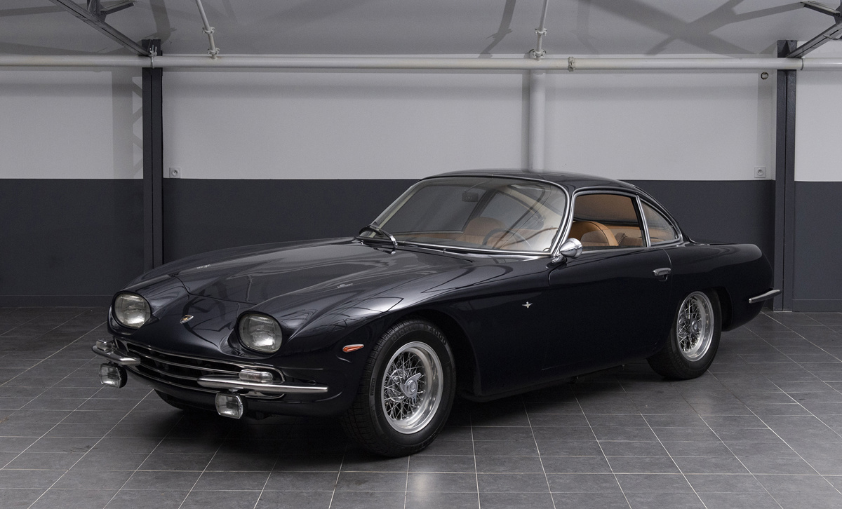 1964 Lamborghini 350 GT by Touring offered at RM Sotheby's The Guikas Collection Auction 2021