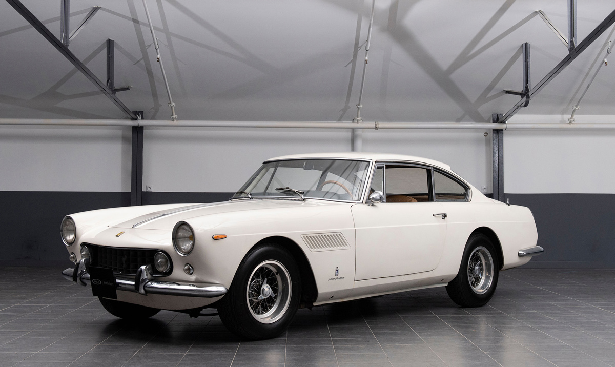 1961 Ferrari 250 GTE 2+2 by Pininfarina offered at RM Sotheby's The Guikas Collection live Auction 2021