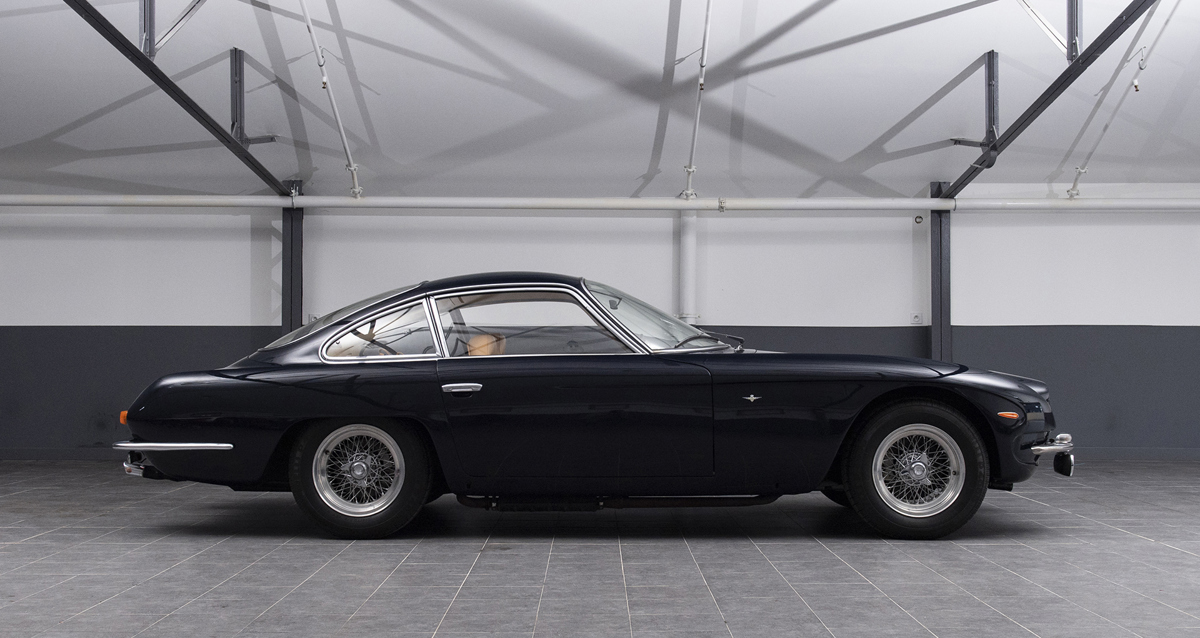 1964 Lamborghini 350 GT by Touring offered at RM Sotheby's The Guikas Collection live Auction 2021