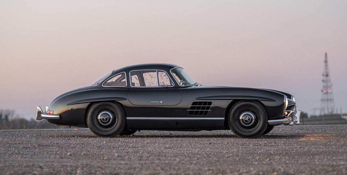 1955 Mercedes-Benz 300 SL Gullwing offered at RM Sotheby’s Arizona live Auction 2022
