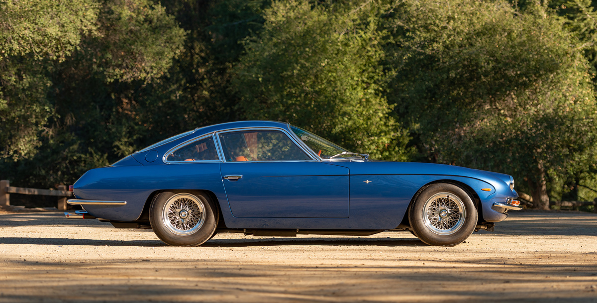 1967 Lamborghini 400 GT 2+2 by Touring offered at RM Sotheby’s Arizona live Auction 2022