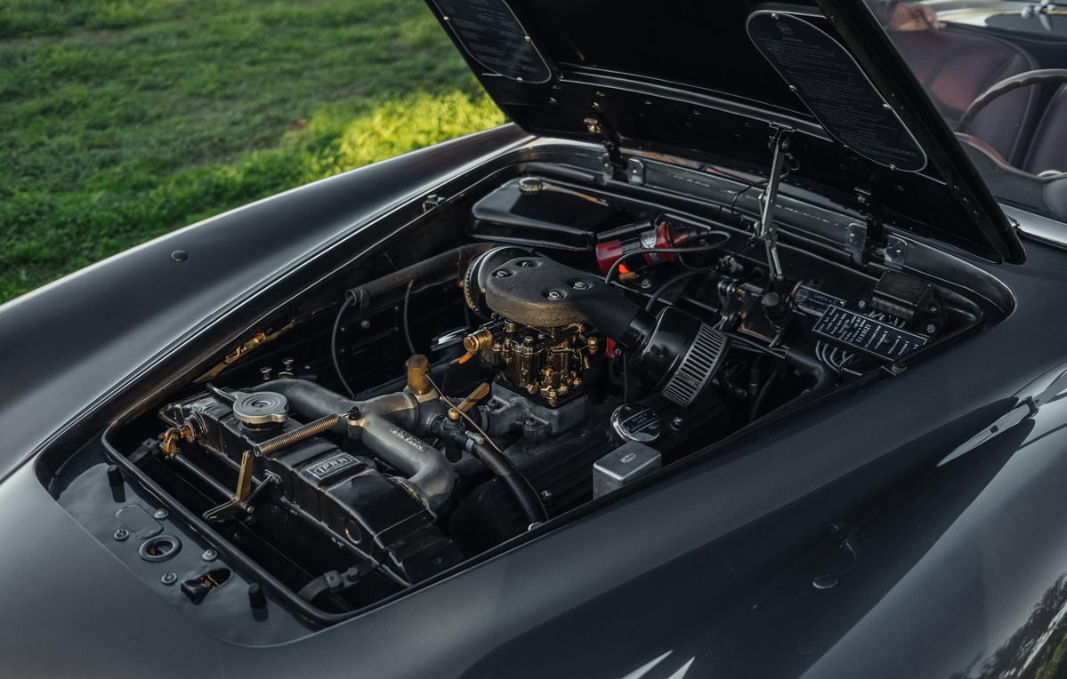 Engine of the 1958 Lancia Aurelia B24S Convertible offered at RM Sotheby's Arizona Live Auction 2022
