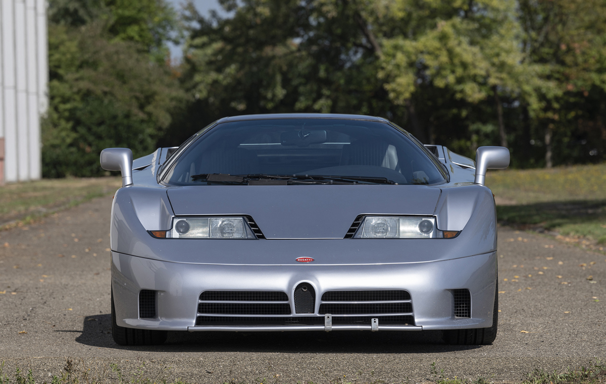 1994 Bugatti EB110 GT offered at RM Sotheby's Paris Live Collector Car Auction 2022