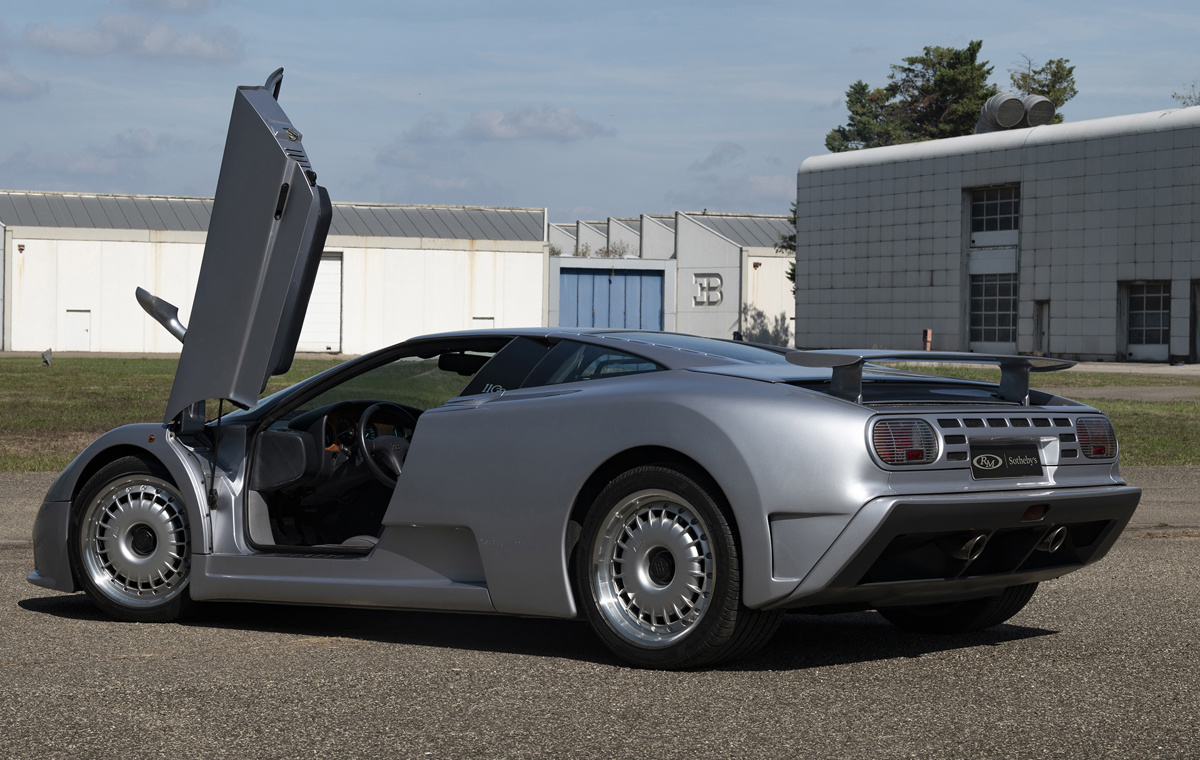 1994 Bugatti EB110 GT offered at RM Sotheby's Paris Live Collector Car Auction 2022