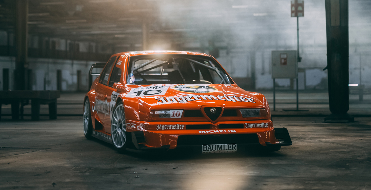 1995 Alfa Romeo 155 V6 TI Jägermeister offered at RM Sotheby's Paris Live Collector Car Auction 2022