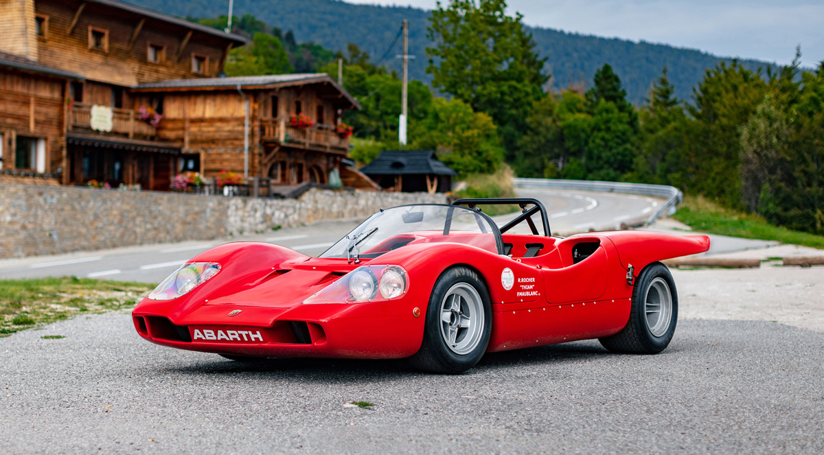 1969 Abarth 2000 Sport Tipo SE010 offered at RM Sotheby's Paris Live Collector Car Auction 2022