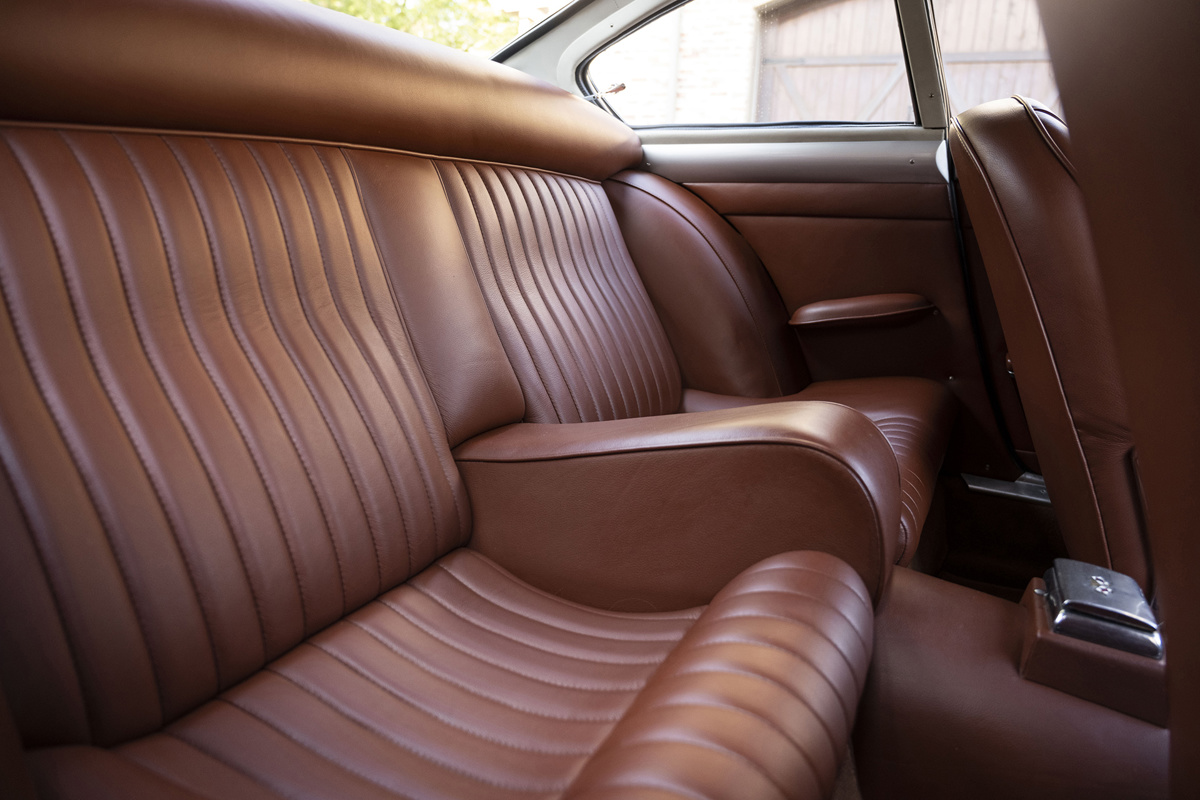 Back Seats of 1963 Ferrari 250 GTE 2+2 Series III by Pininfarina offered at RM Sotheby's Arizona Collector Car Auction 2022