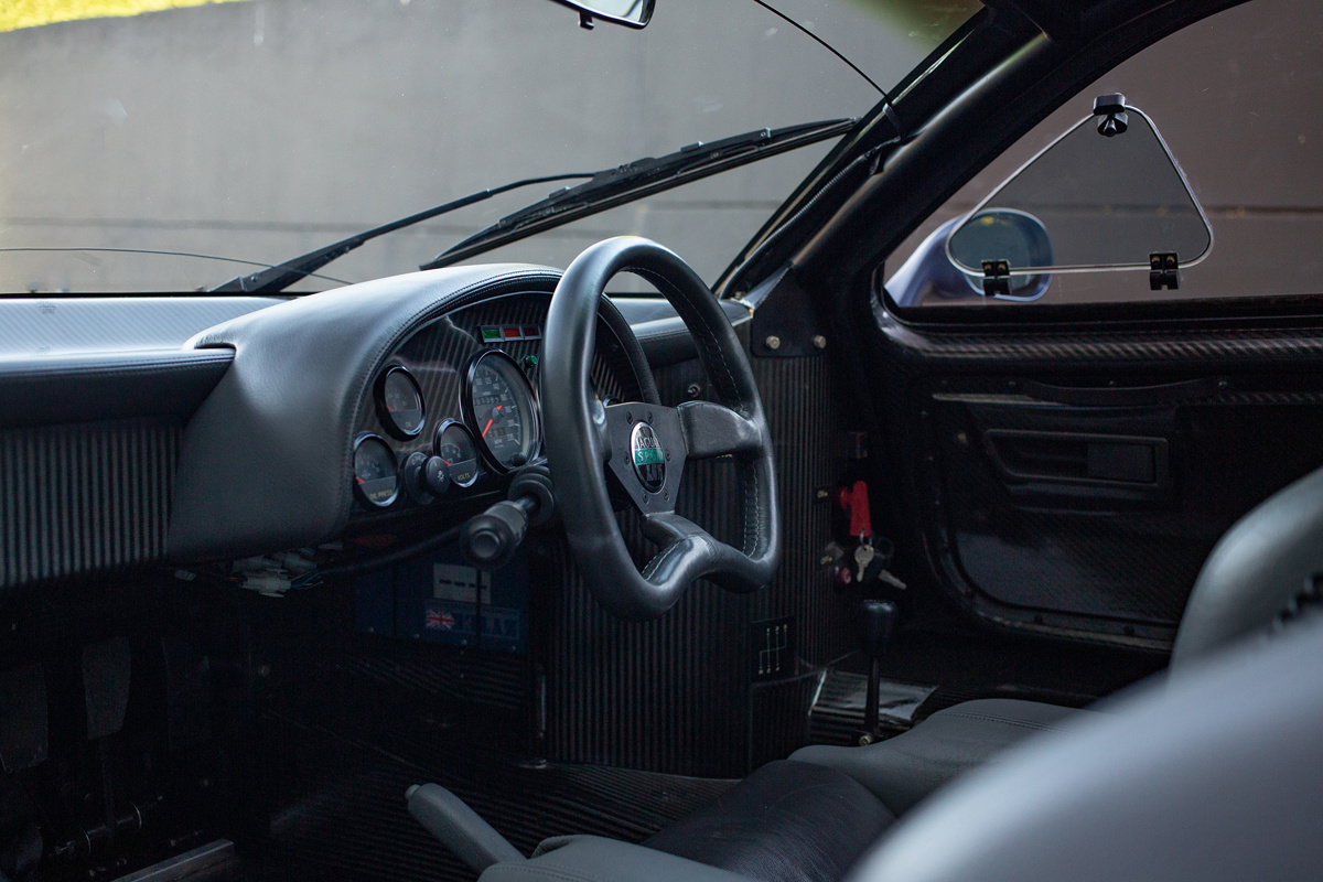 Front seats of the 1991 Jaguar XJR-15 available through RM Sotheby's Private Sales