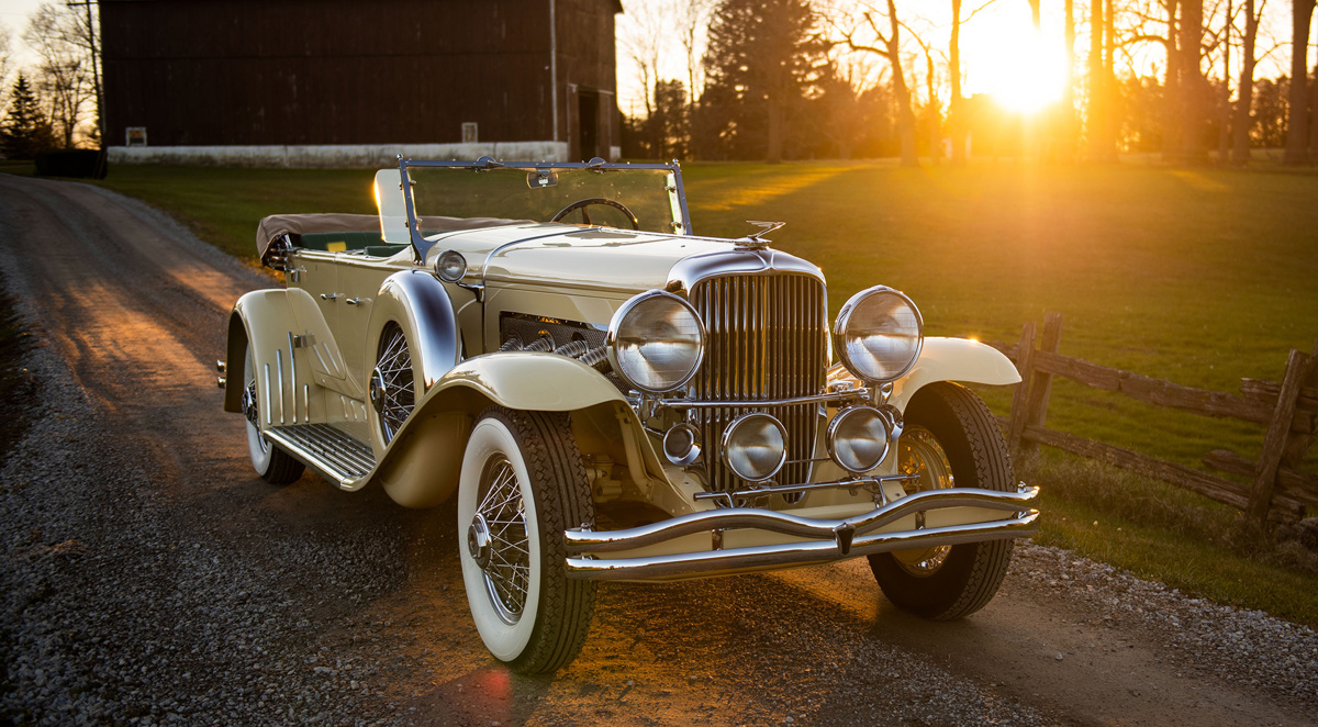 1931 Duesenberg Model J Tourster by Derham offered at RM Sotheby's Arizona live auction 2022