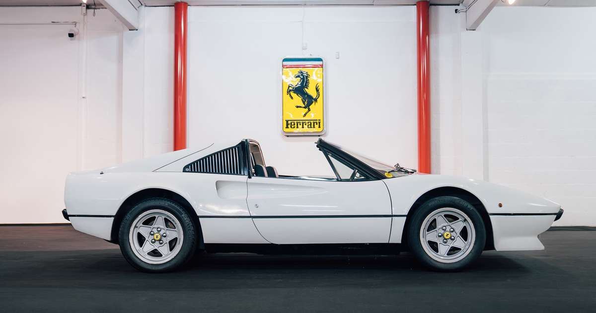 1978 Ferrari 308 GTS offered at RM Sotheby's Paris live auction 2022