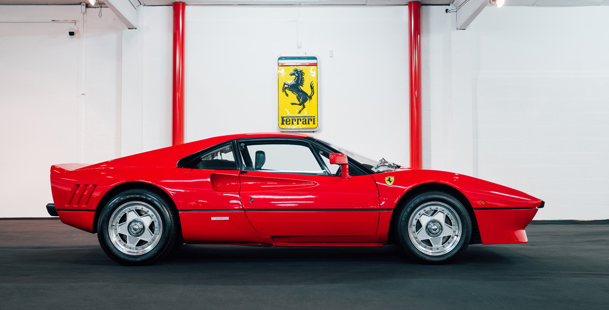 1985 Ferrari 288 GTO GTS offered at RM Sotheby's Paris live auction 2022