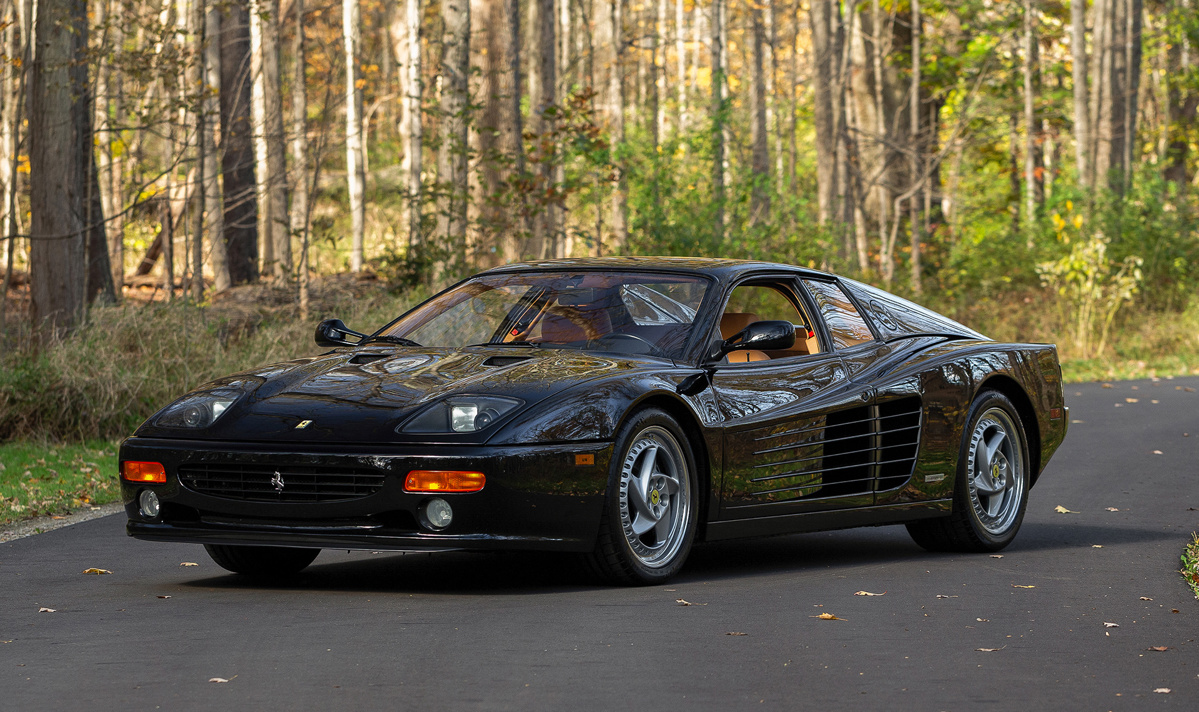 1995 Ferrari F512 M offered at RM Sotheby's Arizona live auction 2022