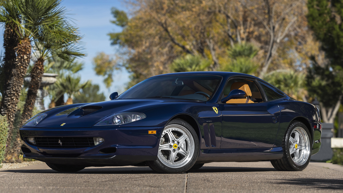 2001 Ferrari 550 Maranello offered at RM Sotheby's Arizona live auction 2022