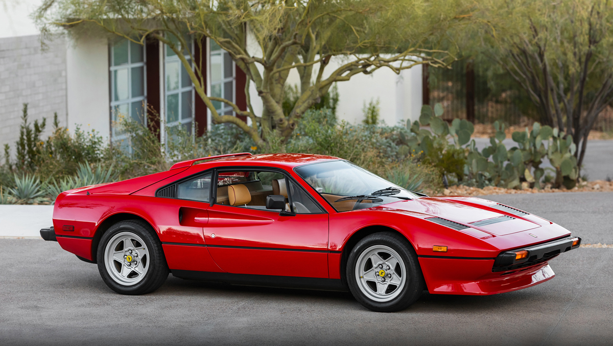 1985 Ferrari 308 GTB Quattrovalvole offered at RM Sotheby's Arizona live auction 2022