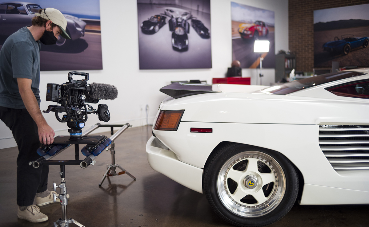 Rear of 1988 Cizeta-Moroder V16T offered at RM Sotheby's Arizona live auction 2022