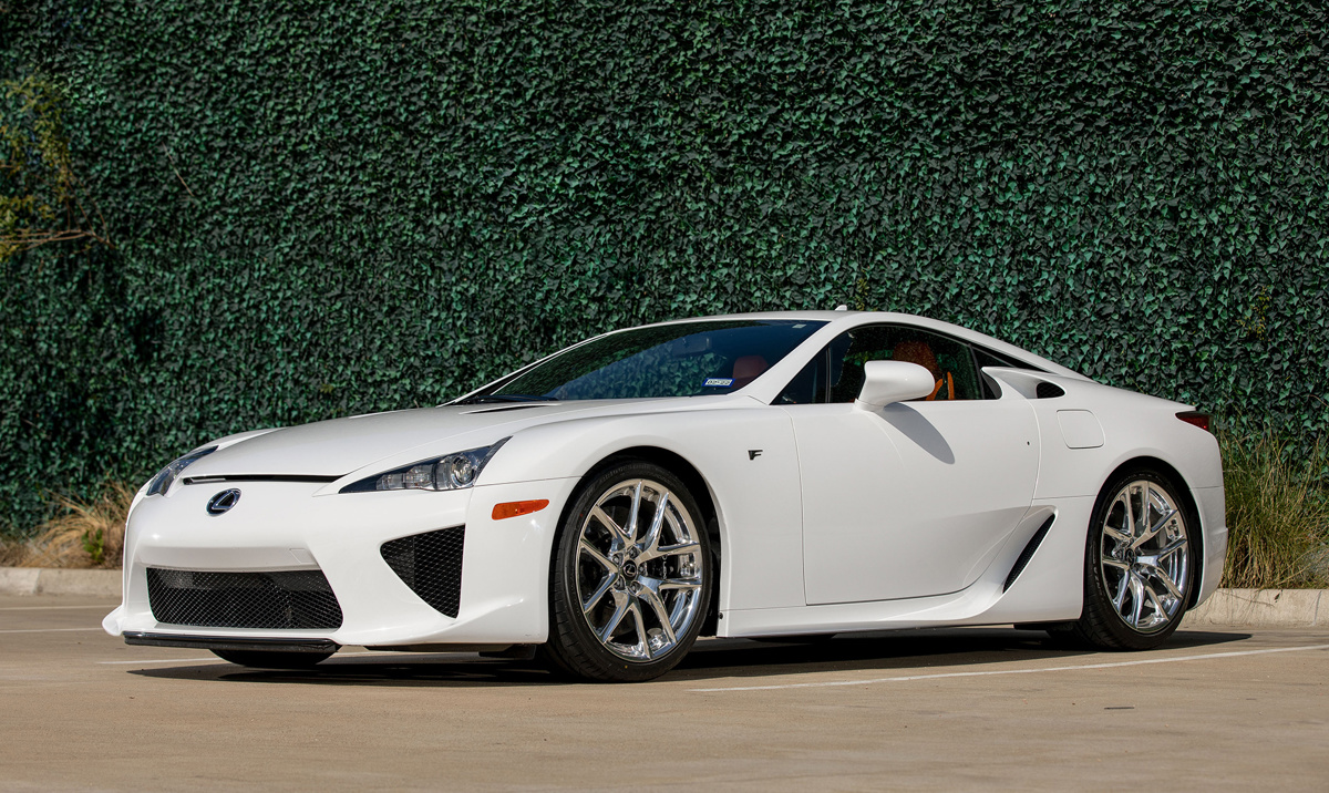 2012 Lexus LFA offered at RM Sotheby's Arizona live auction 2022