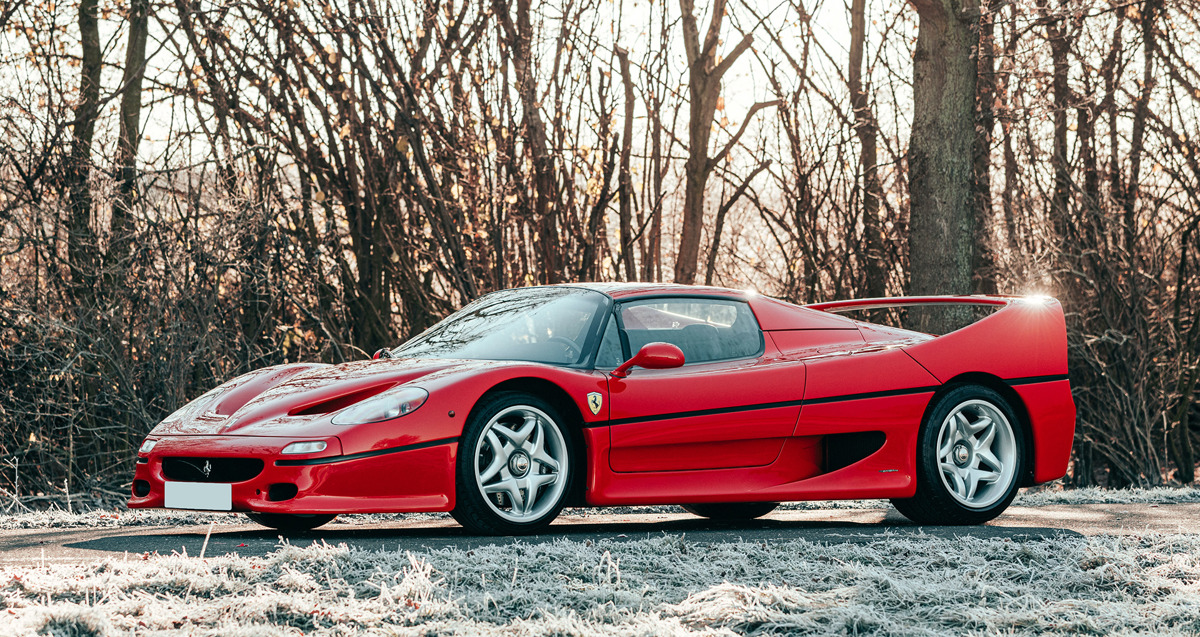 1996 Ferrari F50 offered at RM Sotheby’s Paris live auction 2022