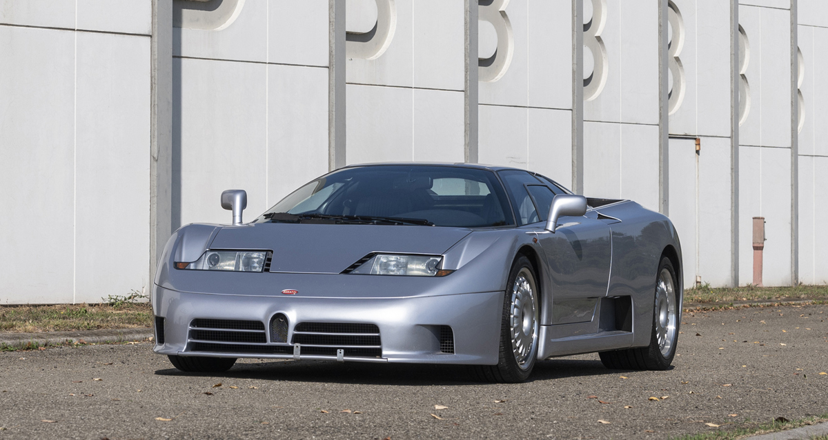 1994 Bugatti EB110 GT offered at RM Sotheby’s Paris live auction 2022