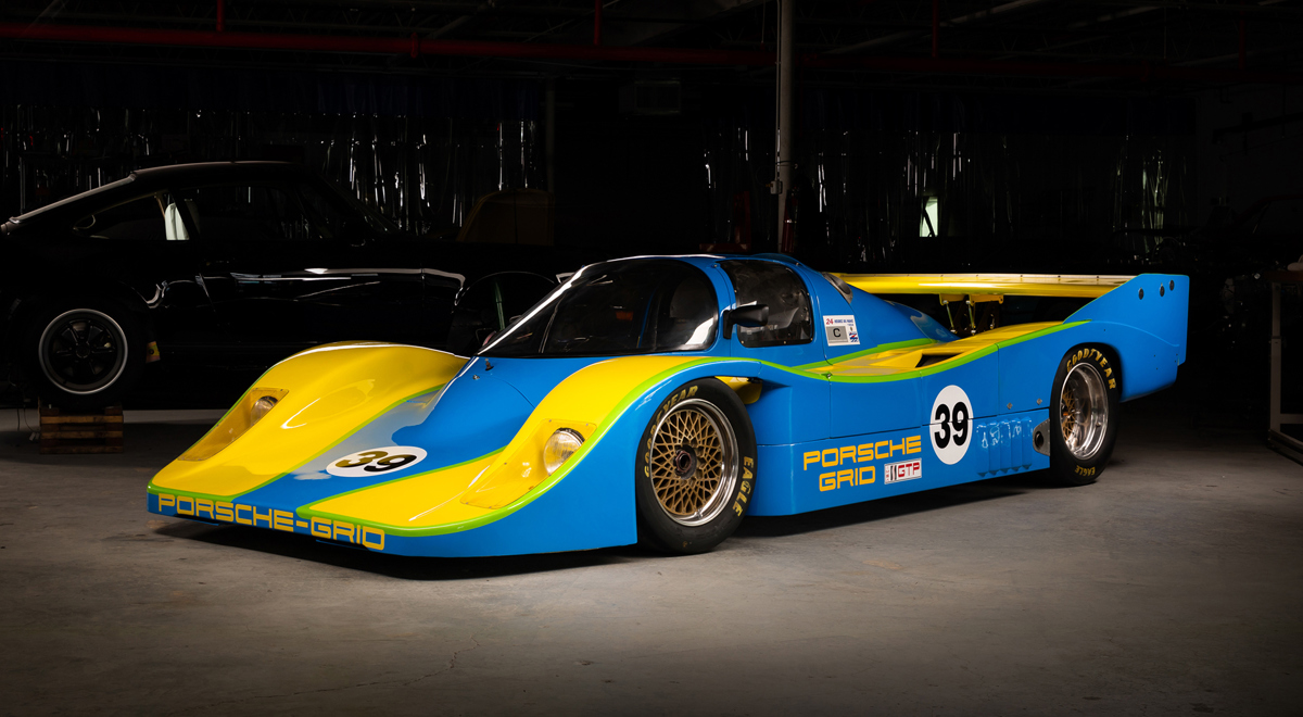 1983 GRID-Porsche S2 Group C Prototype offered at RM Sotheby's Amelia Island live auction 2022