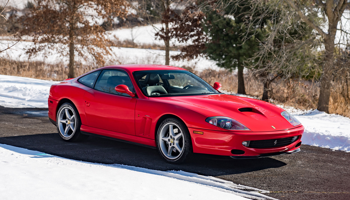 1999 Ferrari 550 Maranello offered at RM Sotheby's Open Roads February online auction 2022