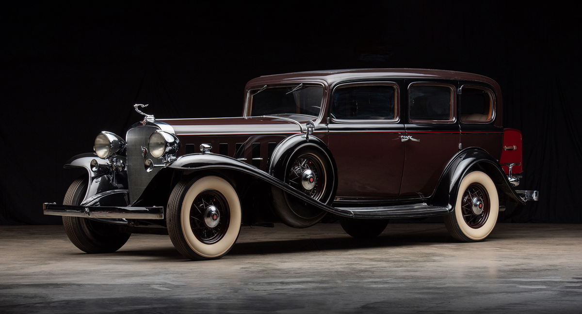 1932 Cadillac V-16 Seven-Passenger Imperial Sedan by Fleetwood offered at RM Sotheby's Amelia Island live auction 2022