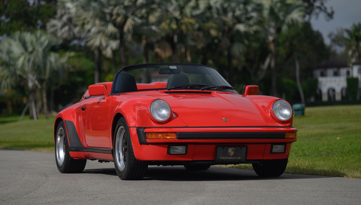 1989 Porsche 911 Speedster offered at RM Sotheby's Amelia Island live auction 2022