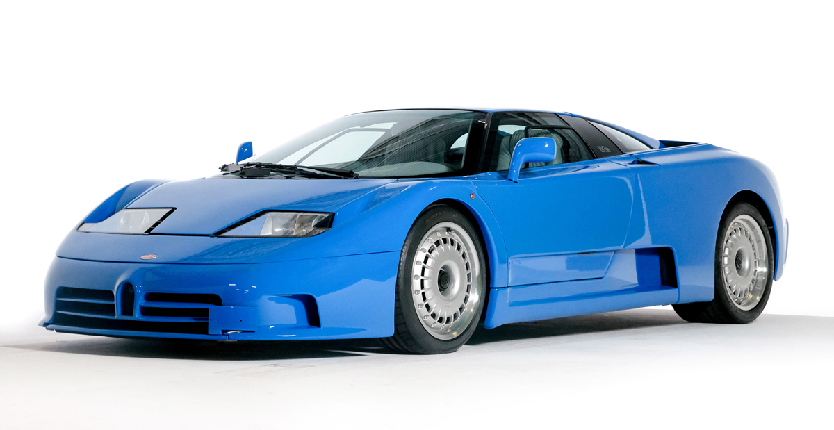 1994 Bugatti EB110 GT Prototype offered at RM Sotheby’s Amelia Island live auction 2022