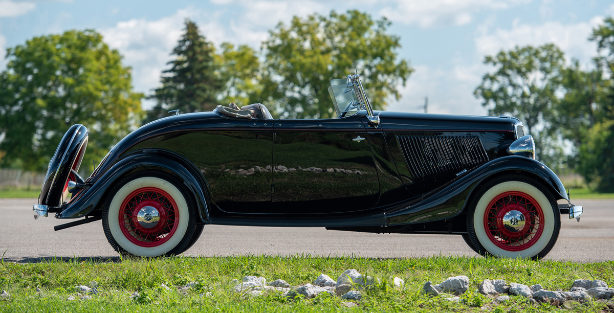 1933 Ford V-8 Roadster offered at RM Sotheby’s Amelia Island live auction 2022