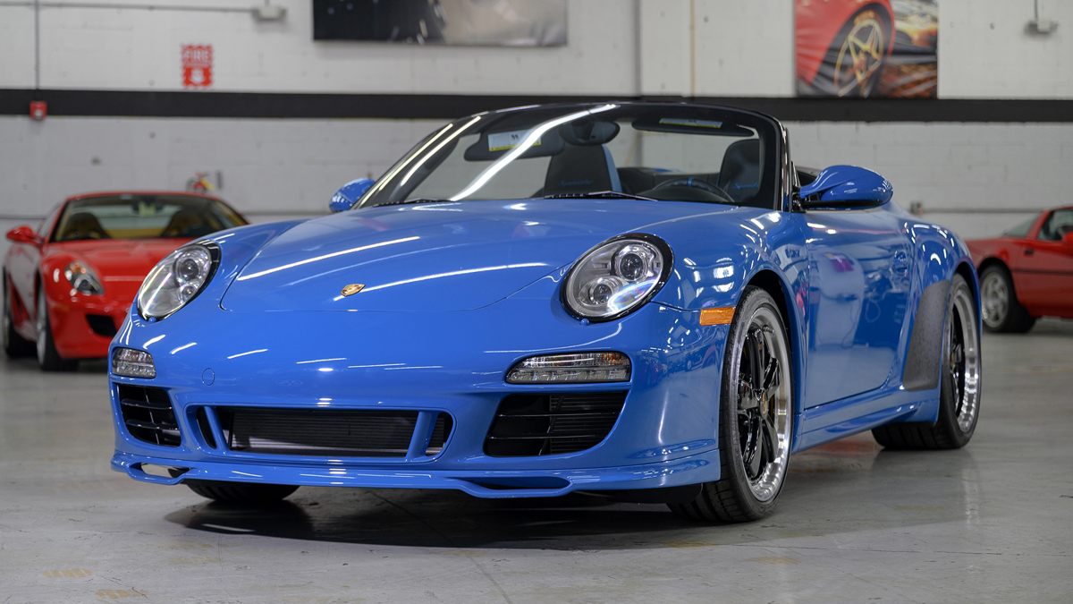 2011 Porsche 911 Speedster offered at RM Sotheby’s Amelia Island live auction 2022
