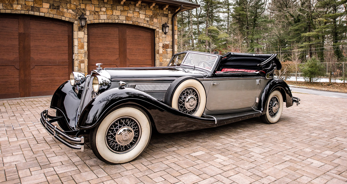 1938 Horch 853 Sport Cabriolet offered at RM Sotheby's Fort Lauderdale live auction 2022