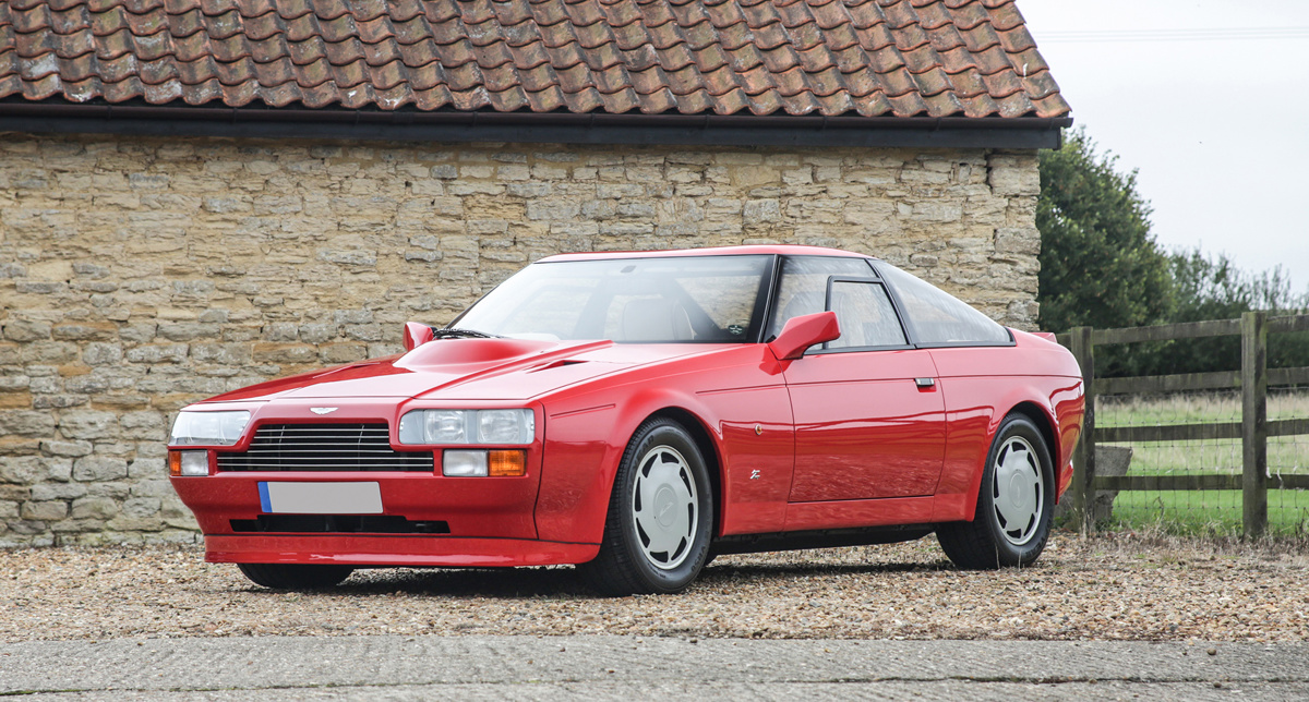 1987 Aston Martin V8 Vantage Zagato Coupé offered at RM Sotheby's London Live Auction 2021