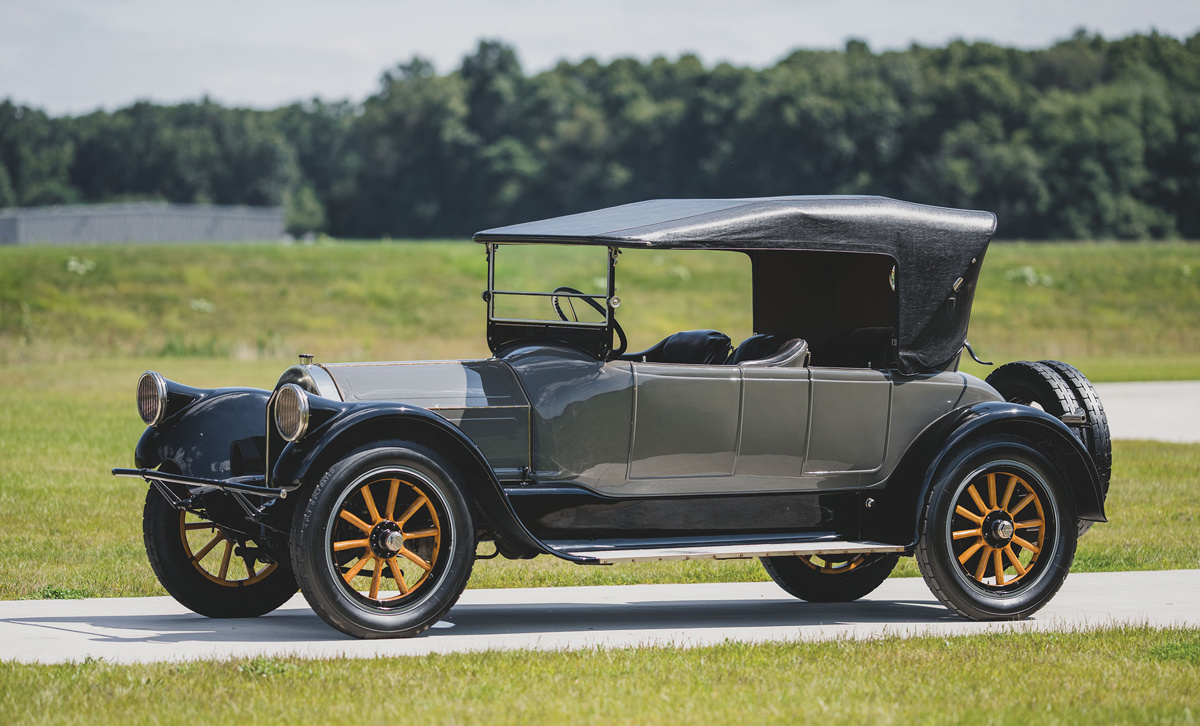 1919 Pierce-Arrow Series 31 Four-Passenger Roadster offered at RM Sotheby's Hershey Live Auction 2021