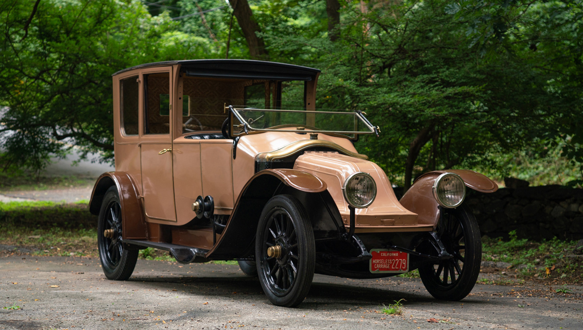 1920 Renault Type EU Coupé de Ville by Henry Binder offered at RM Sotheby's Hershey Live 2021