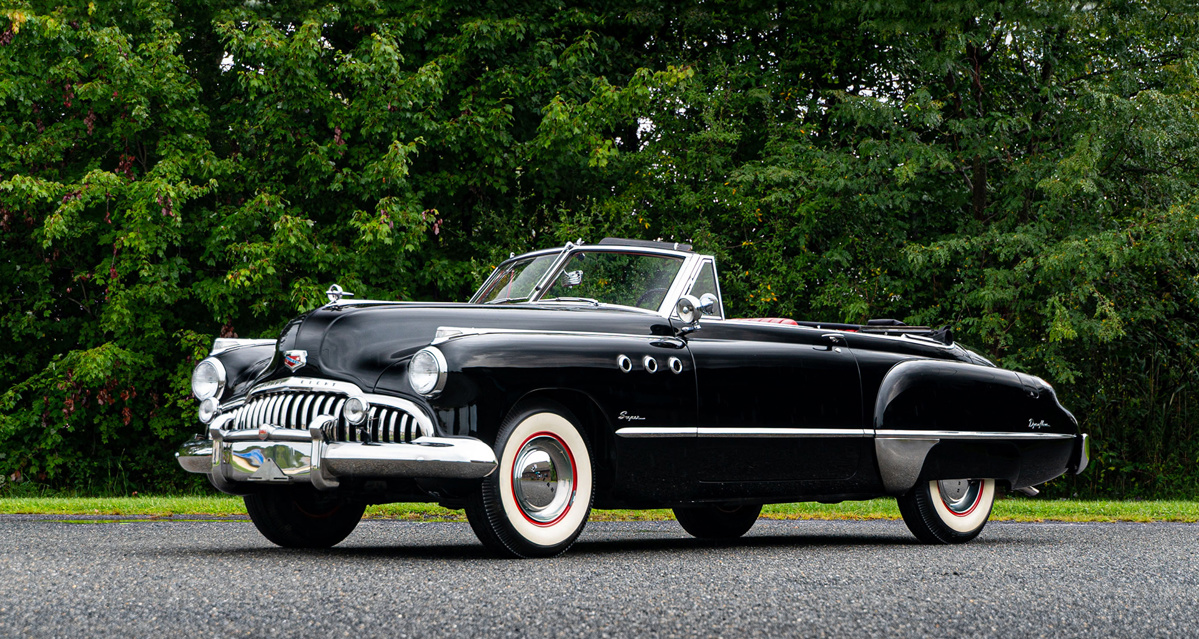 1949 Buick Super Convertible offered at RM Sotheby's Hershey Live Auction 2021