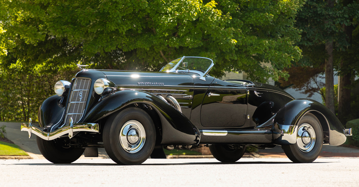 1935 Auburn Eight Supercharged Speedster offered at RM Sotheby's Hershey Live Collector Car Auction 2021