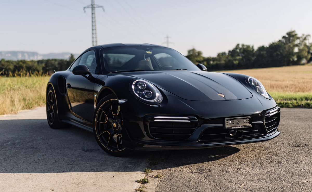 2018 Porsche 911 Turbo S Exclusive Series offered at RM Sotheby's St. Moritz Live Auction 2021