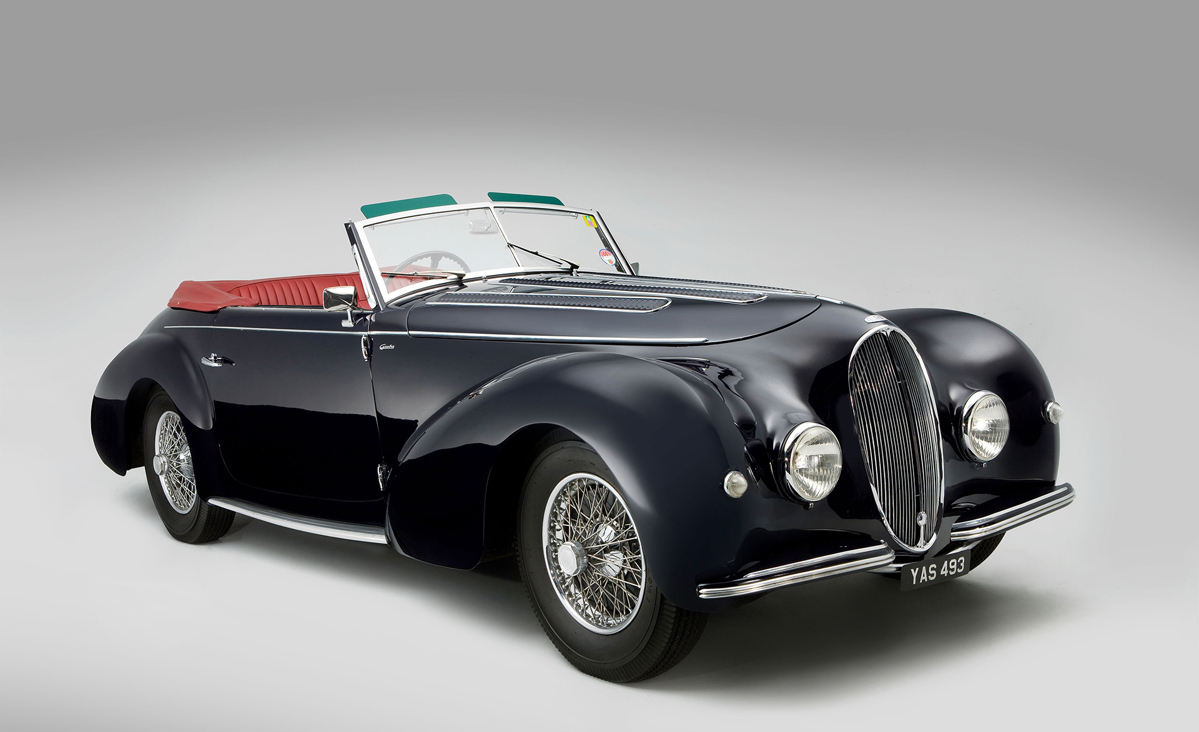 1946 Delahaye 135M Cabriolet by Graber offered at RM Sotheby's St. Moritz Live Auction 2021