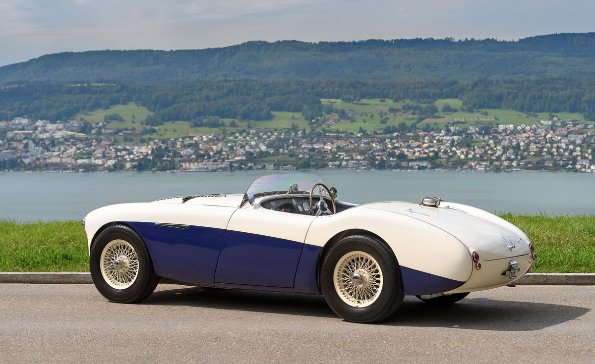 1955 Austin-Healey 100S offered at RM Sotheby's St. Moritz Live Auction 2021